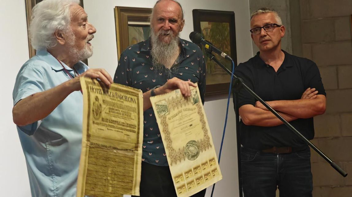 S'inaugura una exposició de Planas Doria a la seu de Sútia d'Art de Sant Hilari