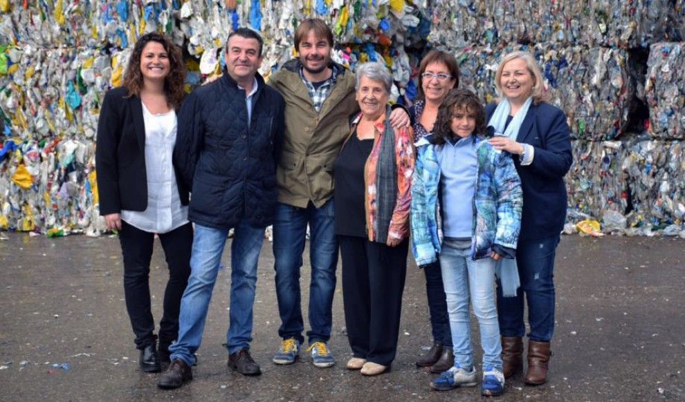 Containers del Berguedà acull la gravació d'un anunci de reciclatge amb Quim Masferrer 