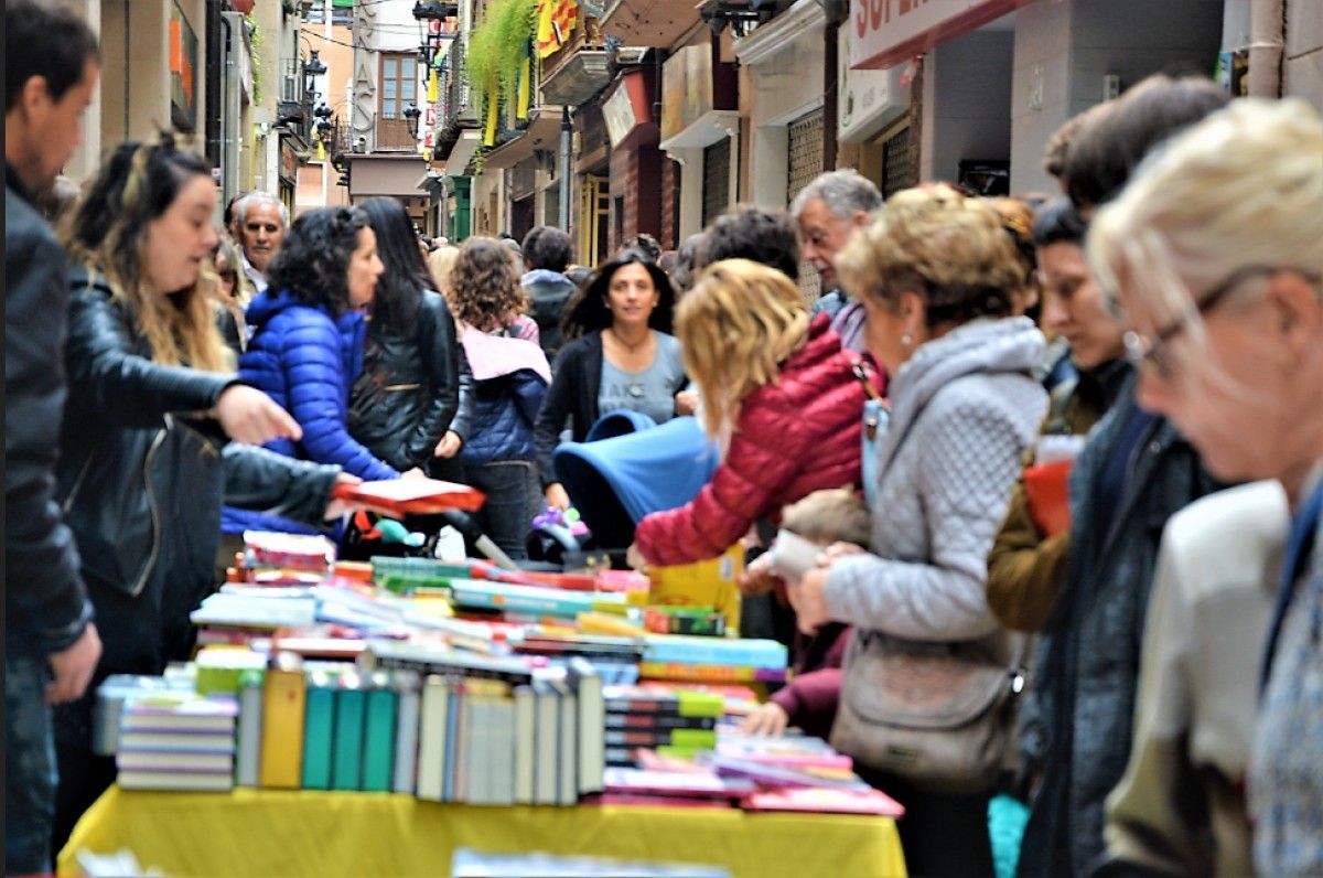 Berga obre el termini per sol·licitar l'ocupació de la via pública per Sant Jordi 