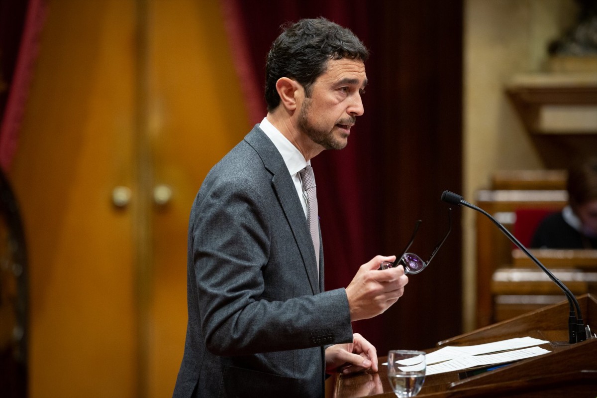 El conseller de Territori i Sostenibilitat, Damià Calvet en una imatge d'arxiu.  - David Zorrakino/Europa Press