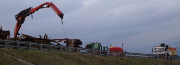 Un accident ha obligat a tallar l'A-26 durant tota la tarda