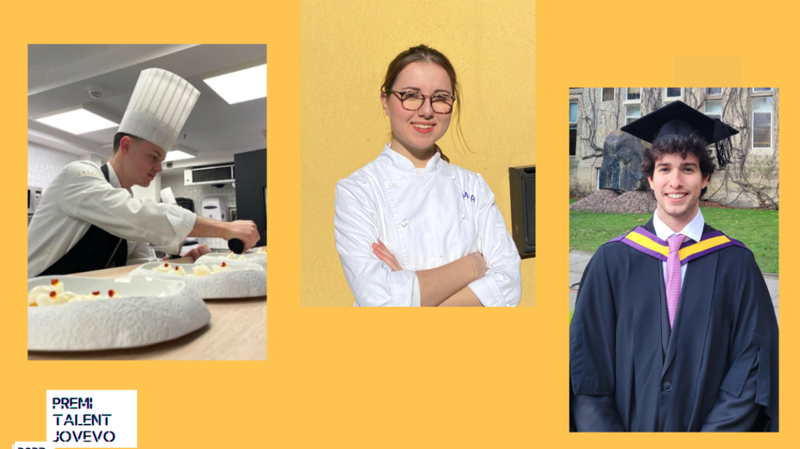 Mar Ibáñez, Bernat Iglesias i Ignasi Simon, finalistes del premi Talent Jove