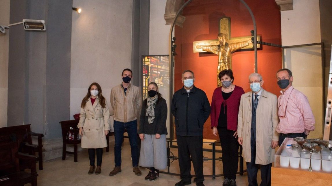 La Santa Majestat torna a l'església parroquial de Caldes