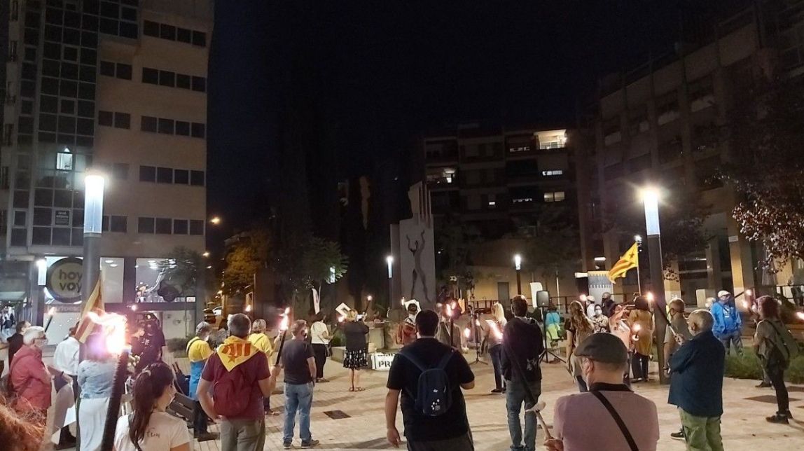 Granollers torna a sortir al carrer per la vigília de la Diada