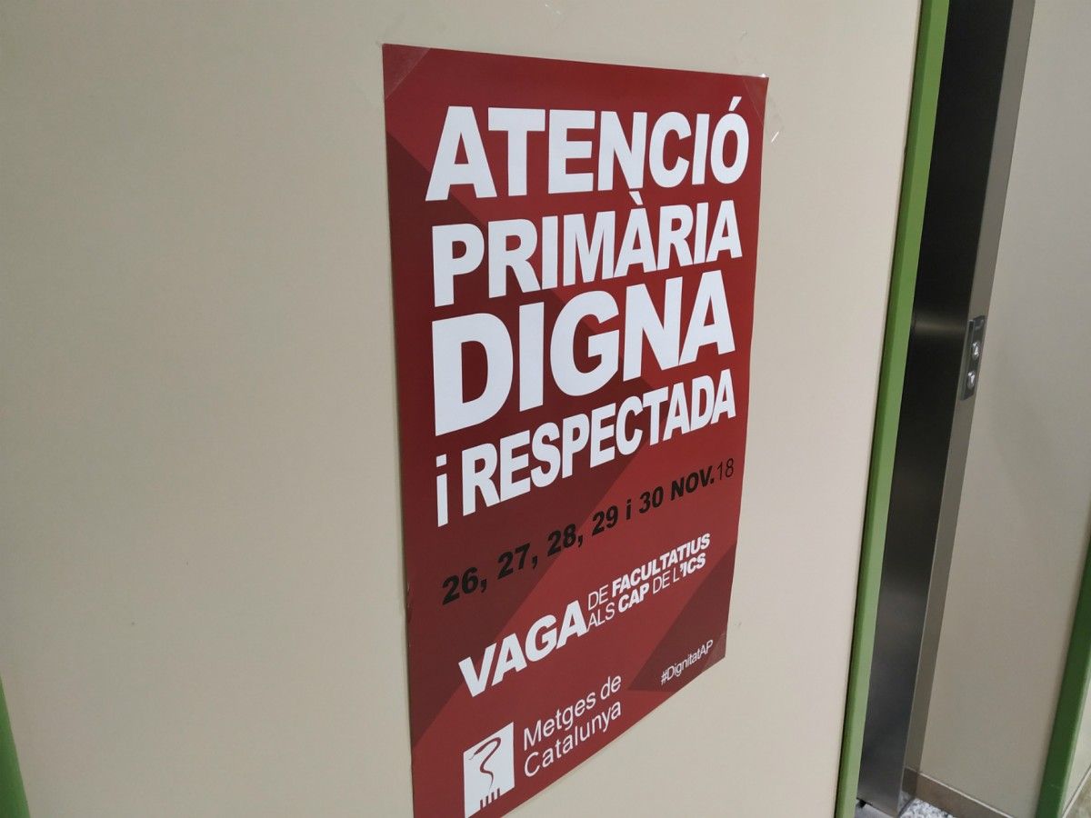 L'ICS i els metges no es posen d'acord i la vaga continua