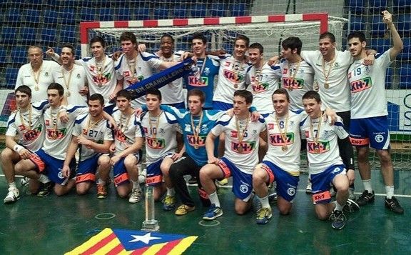El juvenil A del BM Granollers guanya el campionat d'Espanya