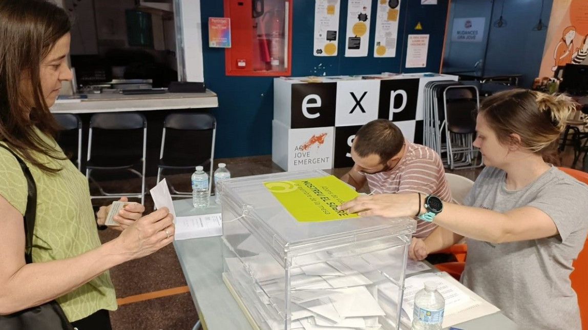 La participació a Granollers segueix caient: gairebé un 10% menys que fa quatre anys