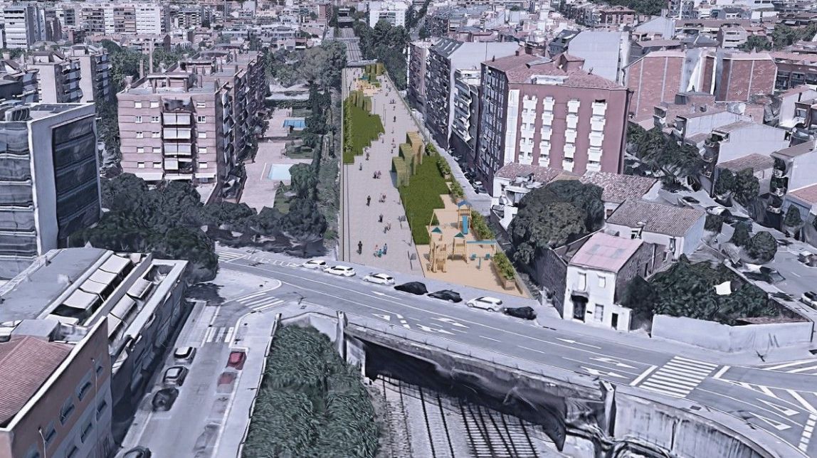 Adif adjudica les obres de reordenació de Granollers Centre prèvies al cobriment de la via