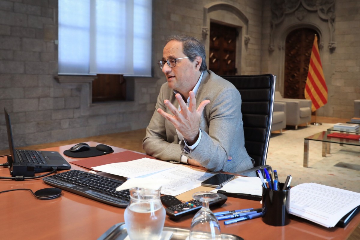 Torra, a Tardà: «Jo vull la independència, i tu?»