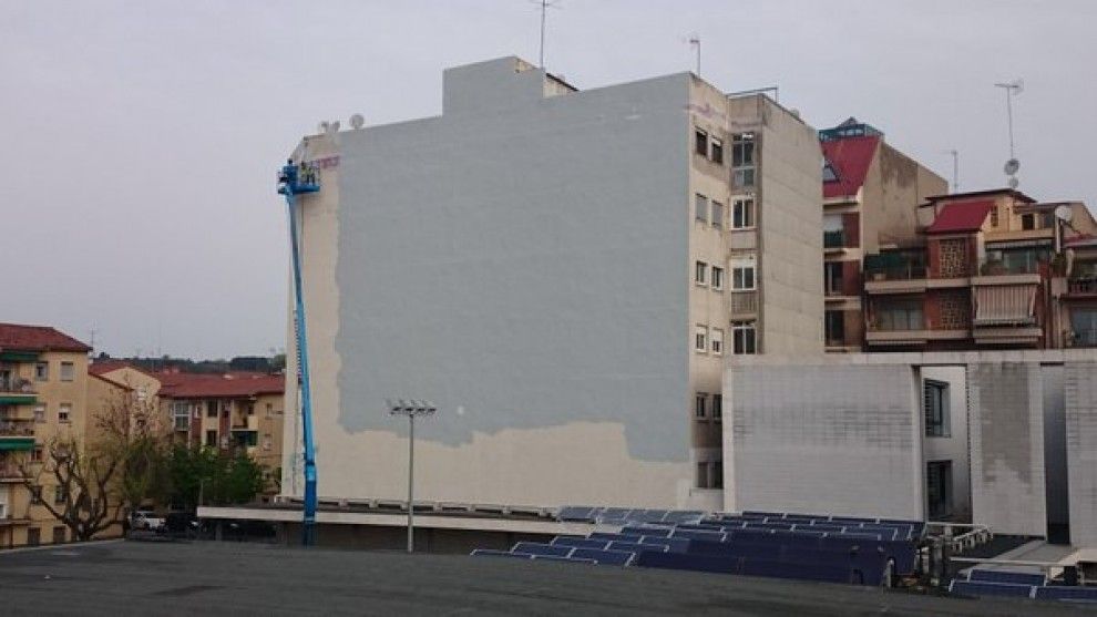 Sixe Paredes torna a pintar a Granollers