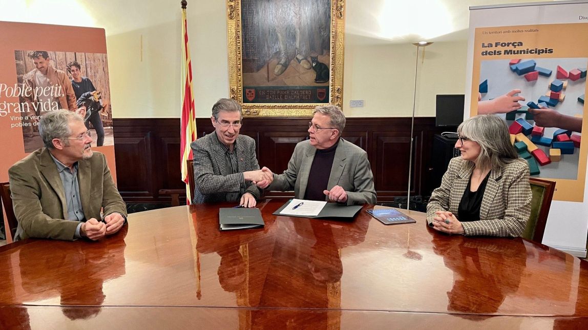 La Diputació de Lleida duplica el suport a la UdL per impulsar projectes fins al 2027