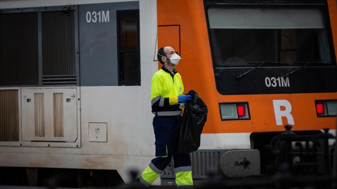 Renfe oferirà places gratis als sanitaris que es traslladin amb motiu del coronavirus 
