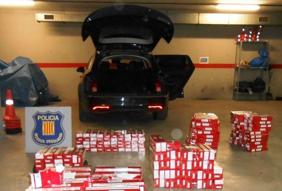 Intercepten un veí del Masnou a Tàrrega amb tabac de contraban valorat en més de 14.000 euros 
