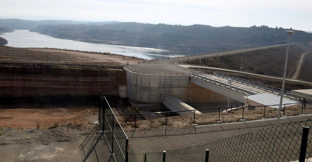 El pantà de l'Albagés es podrà omplir del tot l'any vinent