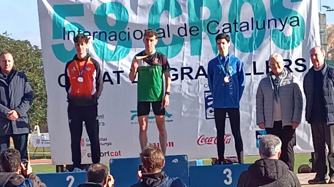Jofre Roca aconsegueix el bronze al Campionat de Catalunya de cros sub23