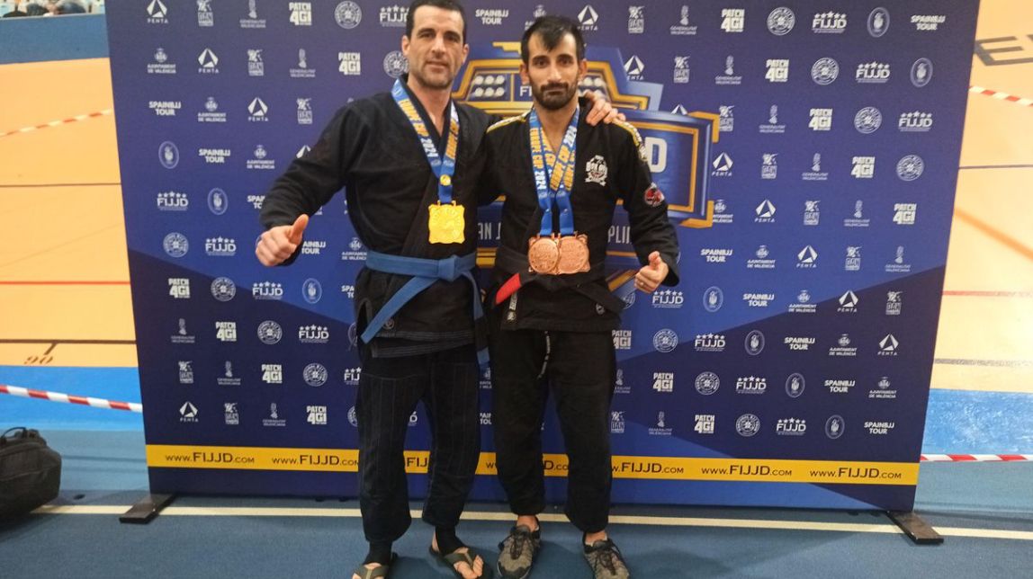 Fernando Alonso, campió de l'Europa Cup de cinturó blau de jiu jitzu brasiler