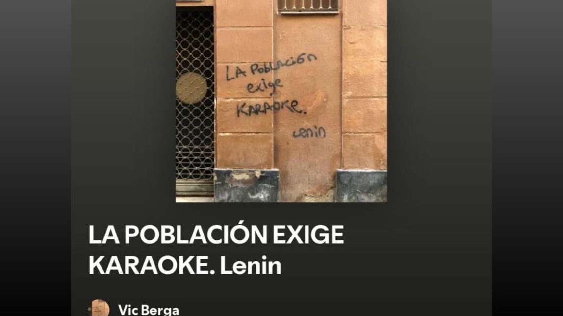 «La población exige karaoke», el hit de Festa Major dels anònims VicBerga