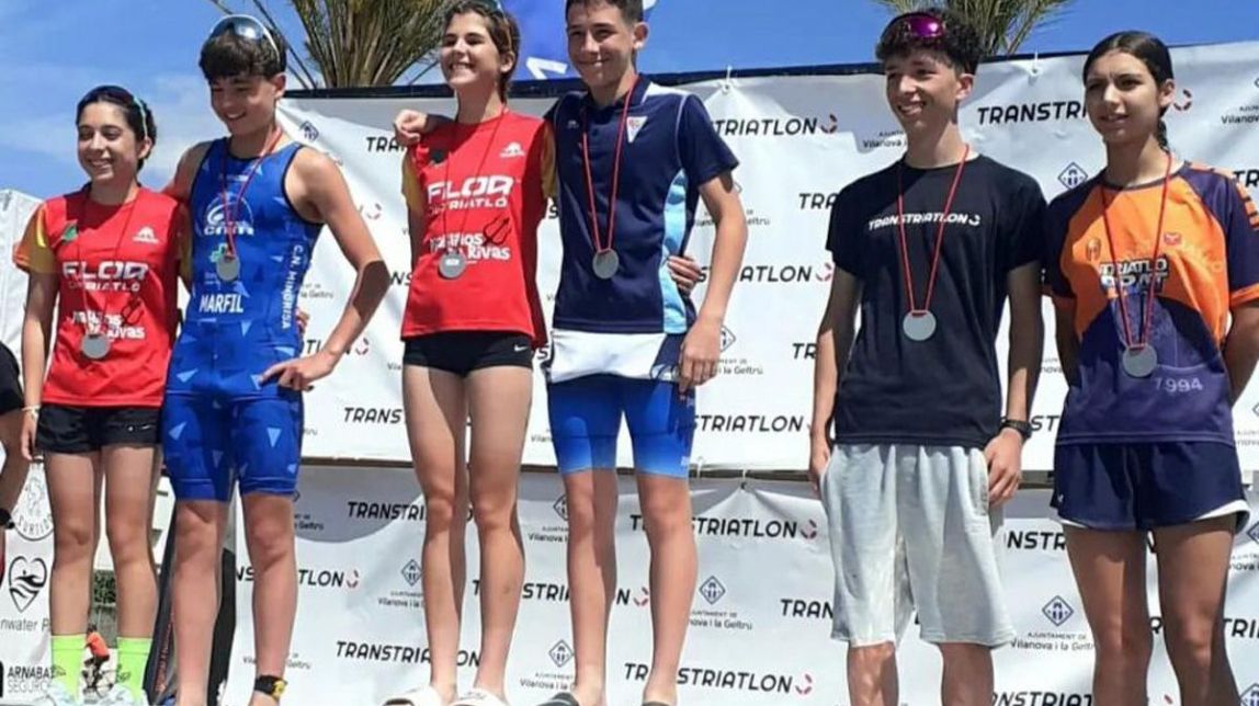 El CN Manresa aconsegueix tres podis en la XXIV edició de la Triatló de Vilanova i la Geltrú