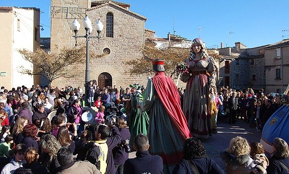 Els gegants de Sant Fruitós celebraran el seu 25è aniversari diumenge