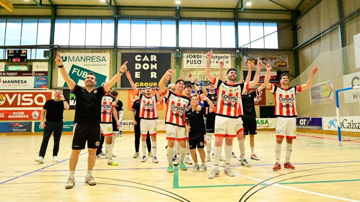 El Covisa Manresa, a 1 punt del campionat