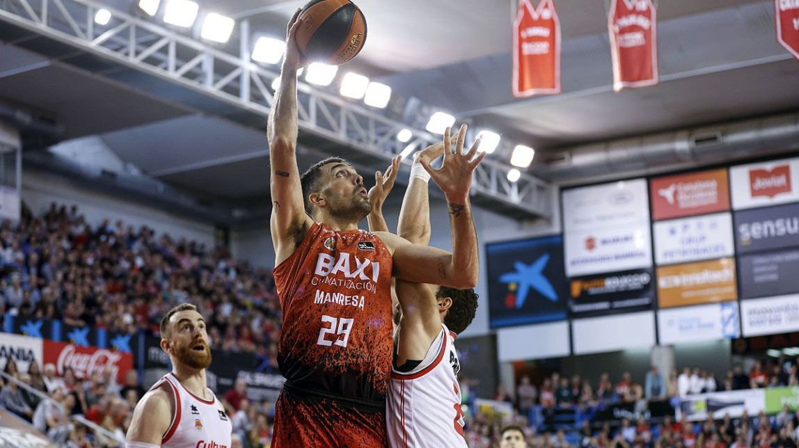 El Baxi Manresa aconsegueix una victòria apoteòsica (98-96)