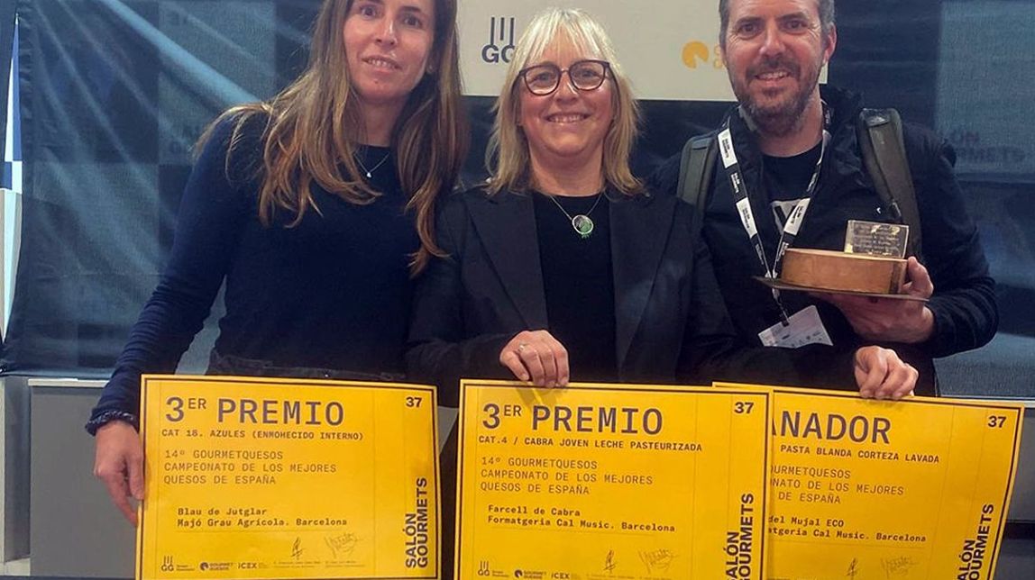 La formatgeria Cal Músic del Mujal, multipremiada al Gourmet Quesos de Madrid