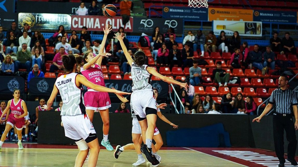 El Manresa CBF doblega el Sant Adrià a la segona meitat (66-51)