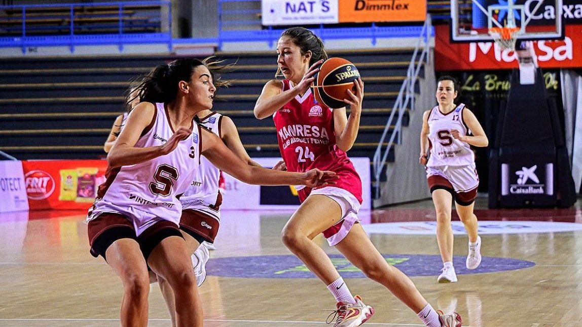 El Manresa CBF domina de cap a peus el Samà Vilanova SAF (69-44)