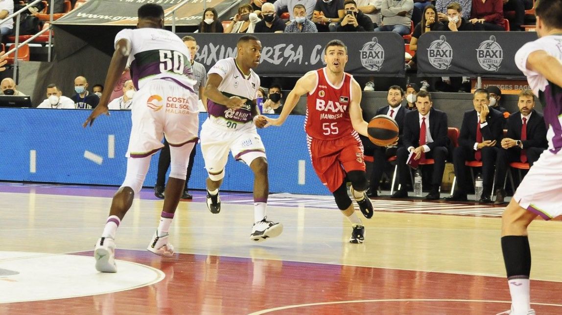 BAXI Manresa remata una gran setmana guanyant l'Unicaja (85-74)