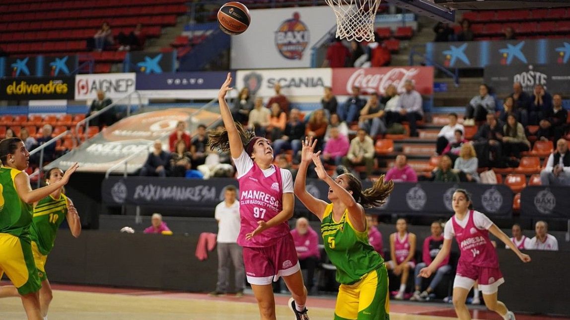 El Manresa CBF reprèn el camí de la victòria contra el Joventut Les Corts (55-48)