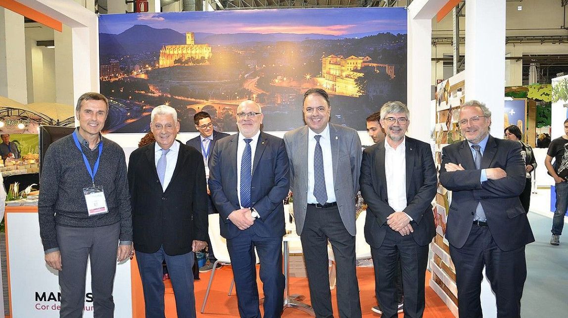 Manresa ha presentat els seus atractius turístics a la fira B-Travel de Barcelona
