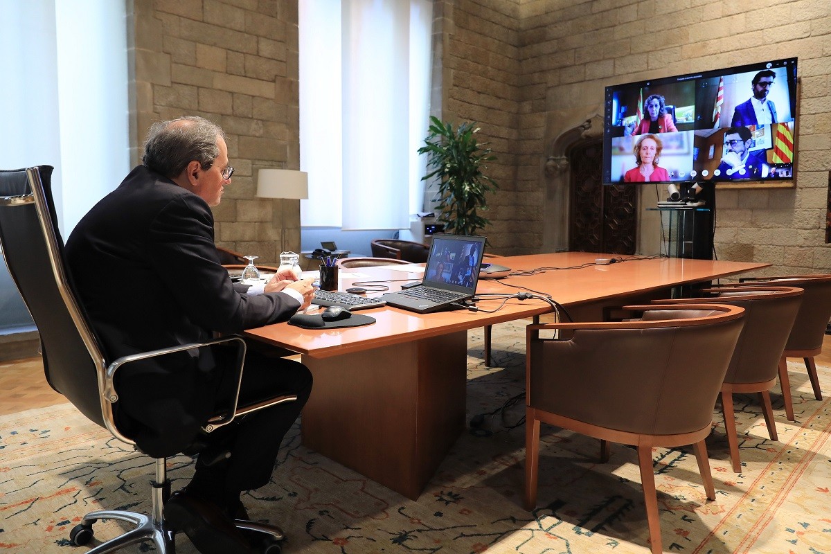 Torra torna a tancar la porta a les eleccions malgrat la pressió d'ERC i l'oposició