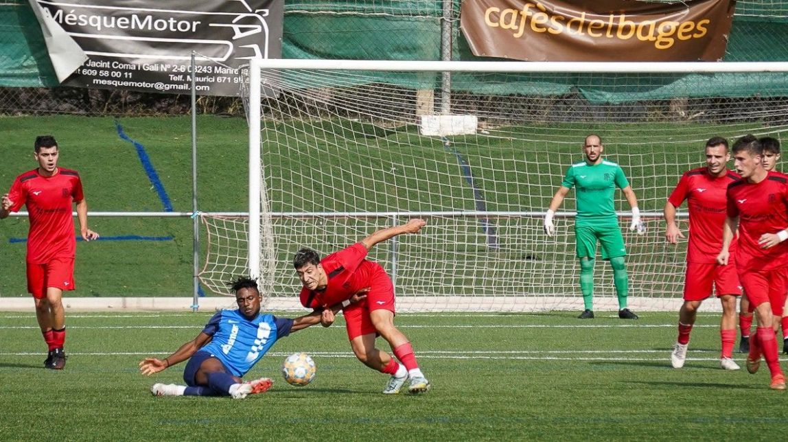 Empat agredolç de la Pirinaica al camp del Turó Peira (1-1)