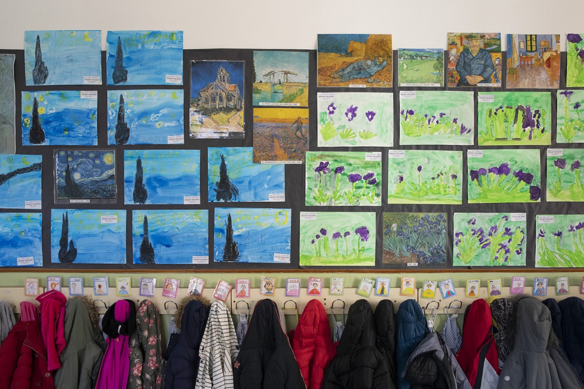 Una aula d'escola - Departament d'Educació