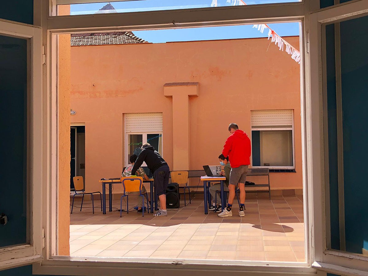 Dos menors a l'alberg de Cabrera de Mar, habilitat per a infants amb els pares malalts de coronavirus - Cedida