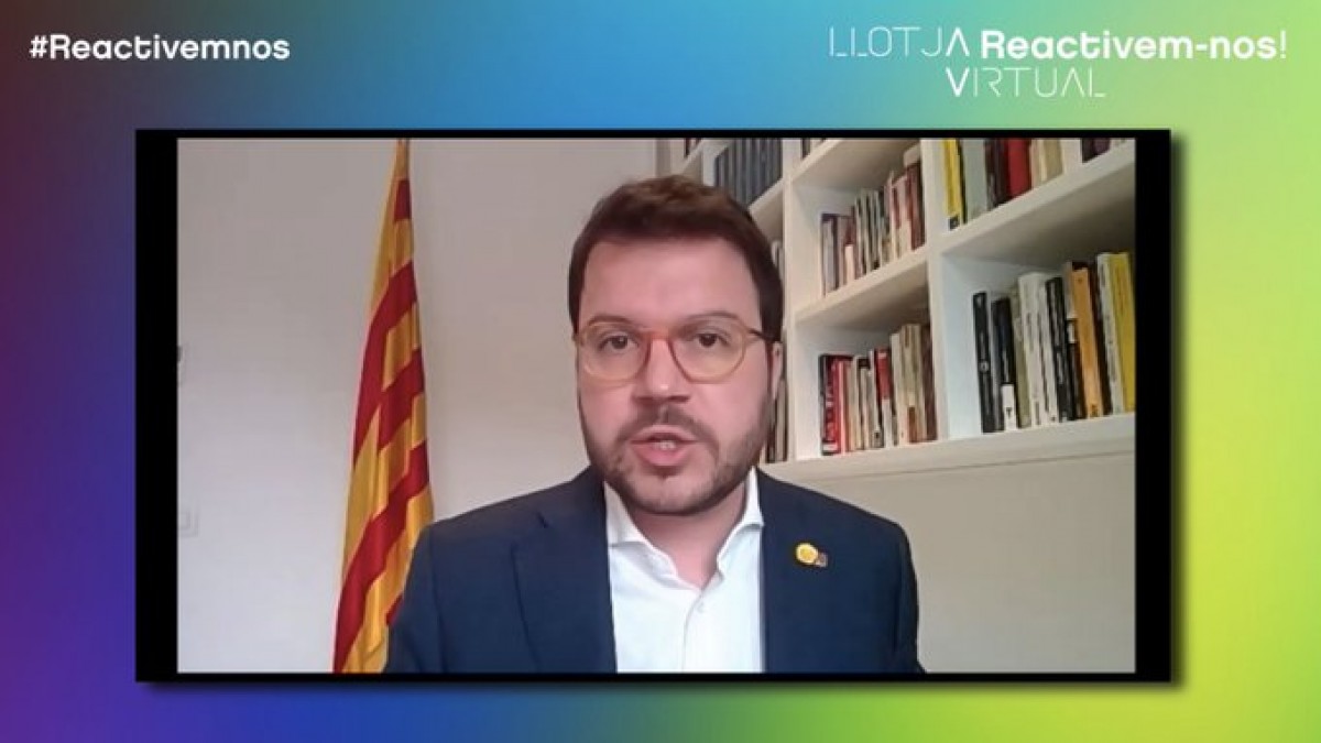 Aragonès defensa una política expansiva per superar la crisi: «No és l'hora de l'austeritat»