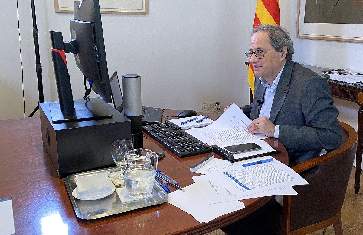 Torra, presentant l'informe - Govern
