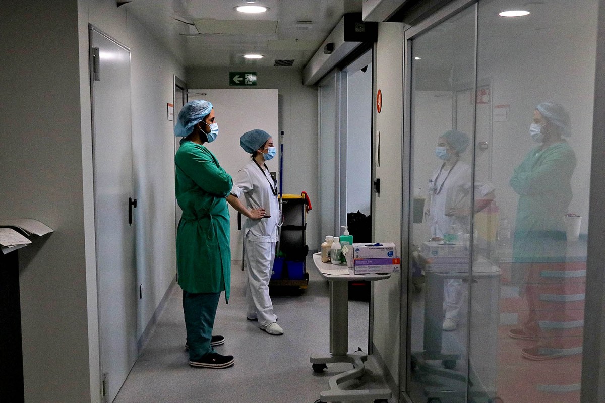 UCI de l'Hospital MútuaTerrassa. - Albert Alemany