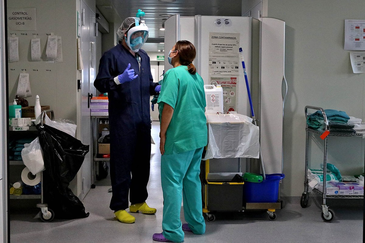 UCI de l'Hospital MútuaTerrassa. - Albert Alemany