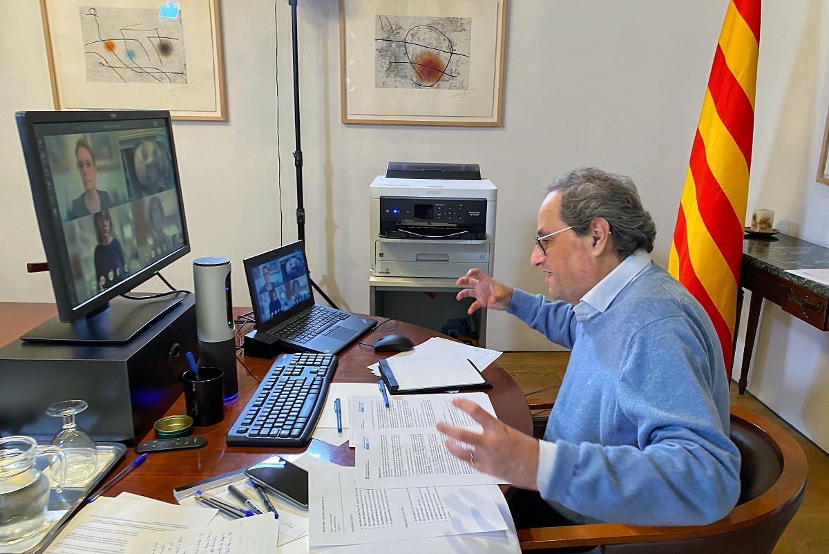Torra elaborarà un nou pla de Govern per afrontar la «reparació econòmica»