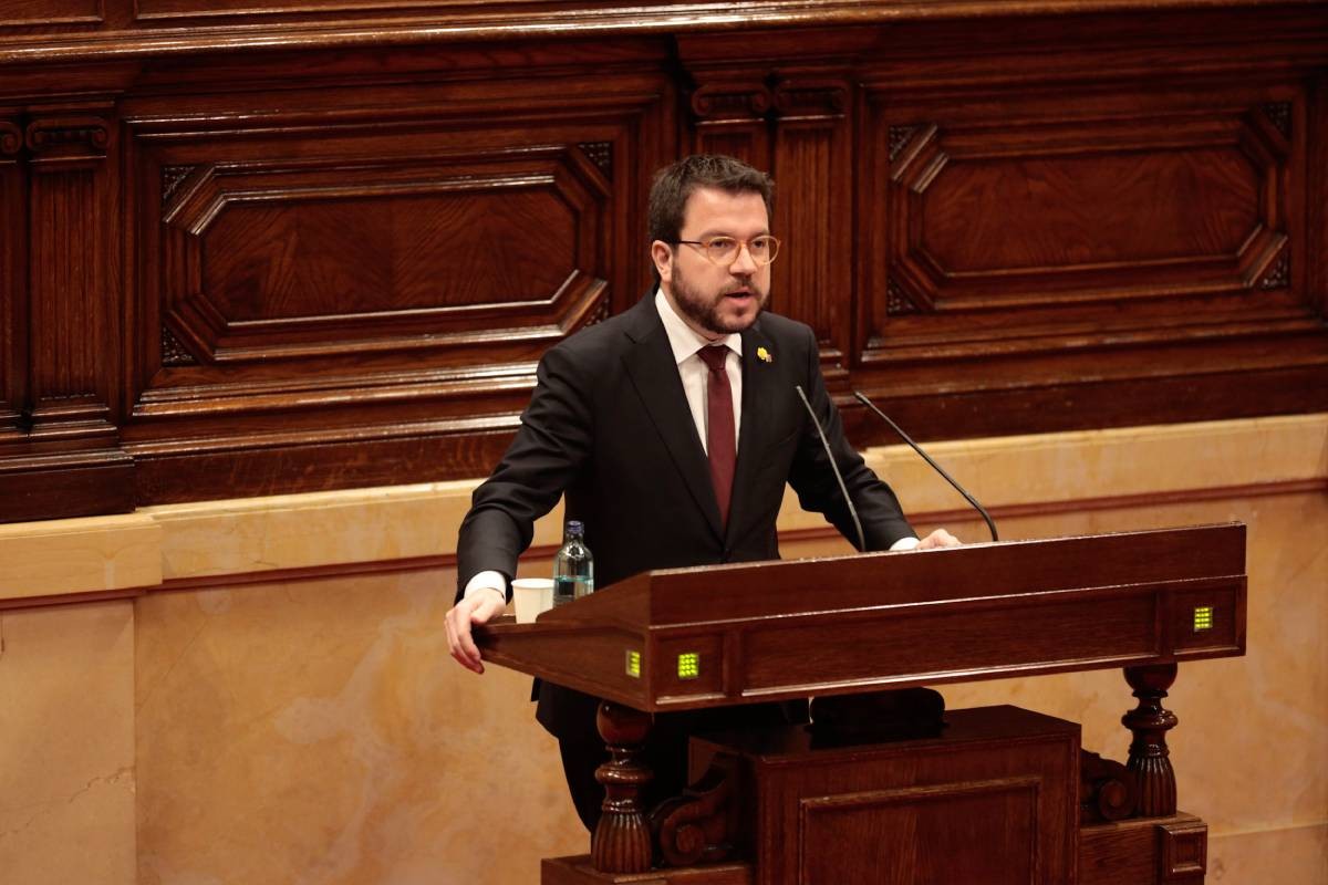 Aragonès situa els pressupostos com la «primera pedra» del pla de rescat econòmic i social
