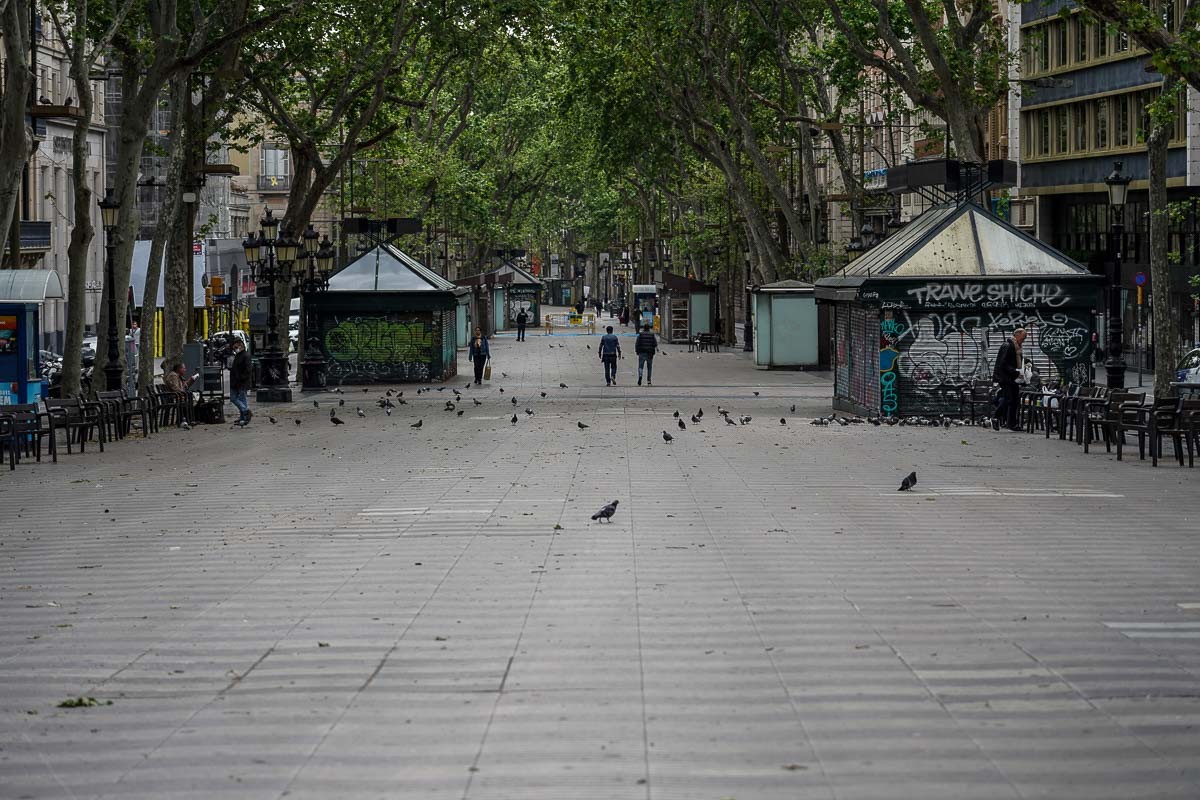 Sant Jordi confinat, a Barcelona - Martí Urgell