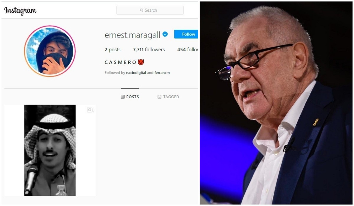 Ernest Maragall, atacat pels hackers a Instagram