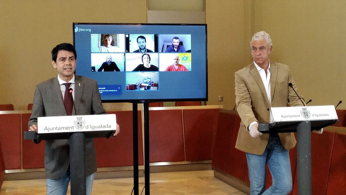 L'alcalde d'Igualada assegura que hi ha un retorn «gradual i segur» a l'activitat