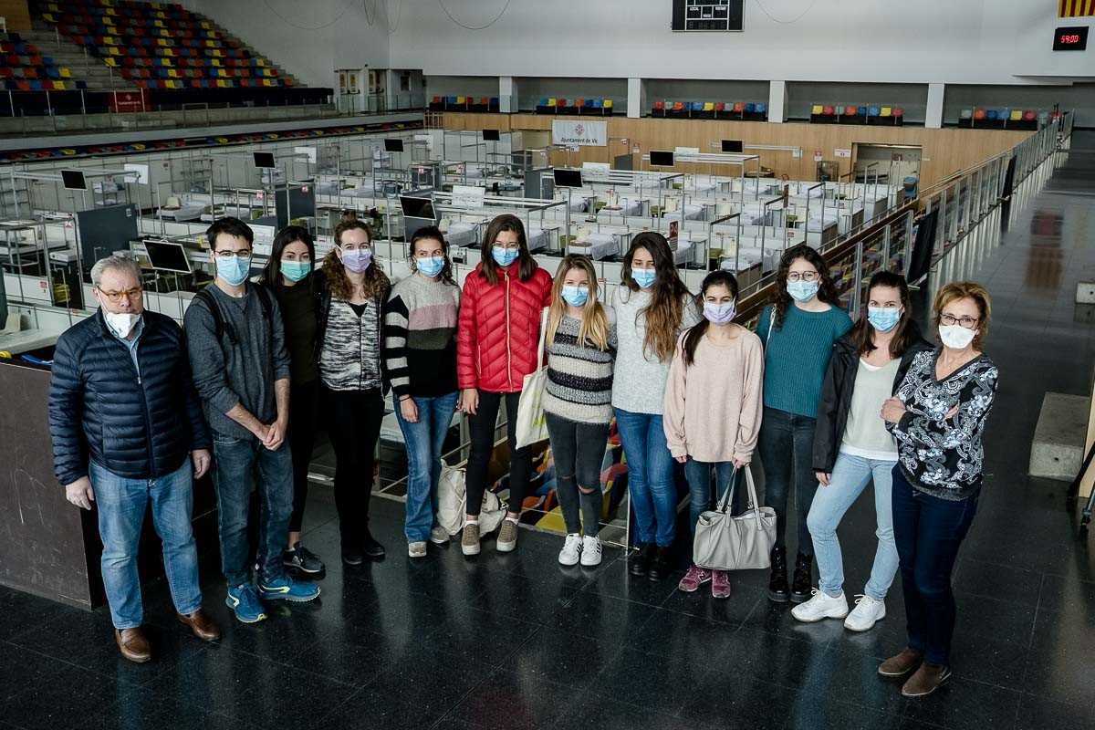 El Pavelló Vic Salut ja està a punt per rebre els primers pacients - Adrià Costa