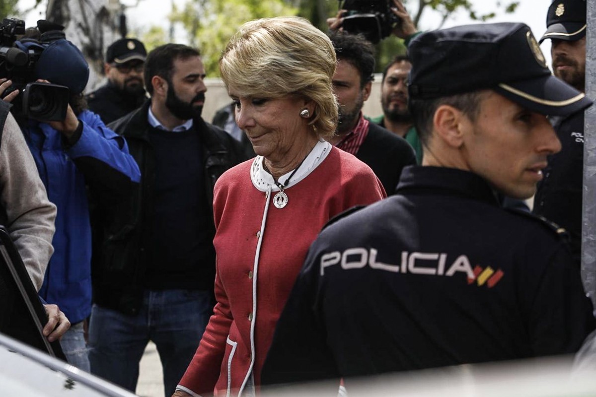 L'expresidenta de la Comunitat de Madrid Esperanza Aguirre, en imatge d'arxiu - Europa Press