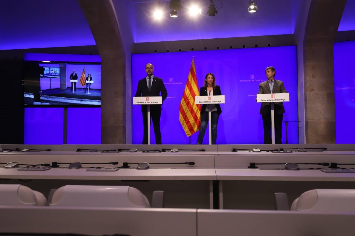 El Govern acusa Sánchez d'usar l'estat d'alarma per envair competències