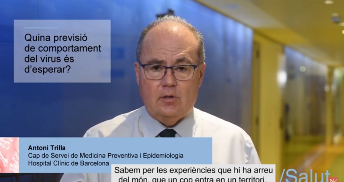 VÃDEO Com es pot comportar el coronavirus a Catalunya?