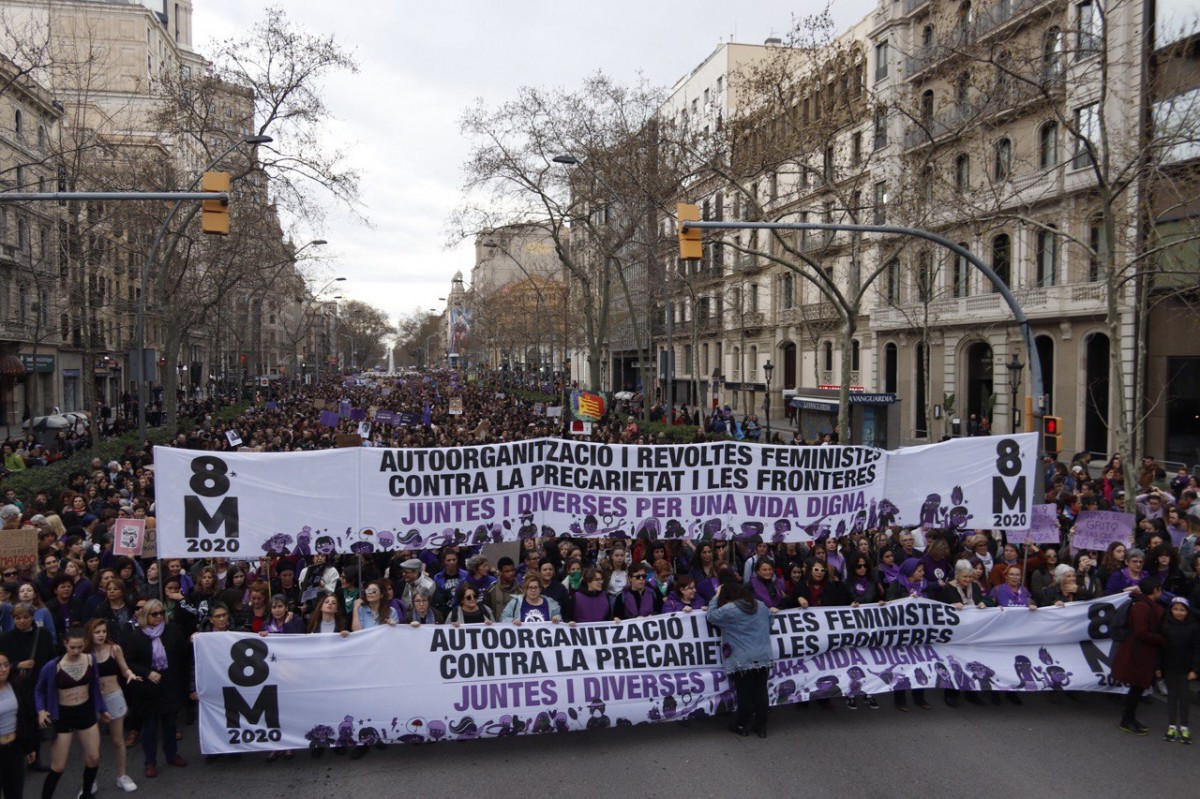 «Ho volem tot»: el 8-M torna a prendre el carrer