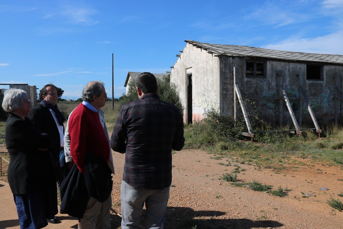 Torra fa una crida a la llibertat, la pau i la justícia des del Memorial del Camp de Ribesaltes